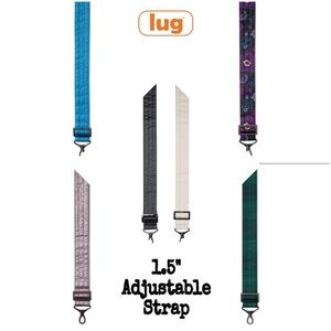 Lug Adjustable 1.5” Bag Strap NWT